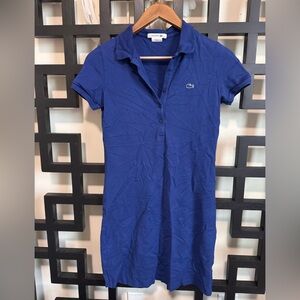 Lacoste Slim Fit Stretch Piqué Polo Dress